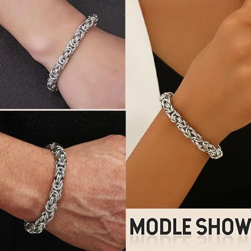 Artisan Crafted Byzantine Bracelet for Women, Hypoallergenic with Secure Clasp2