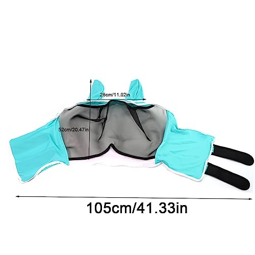 Capas para cavalos | Capa facial para cavalos | Capa facial de cavalo com protetores de ouvido para