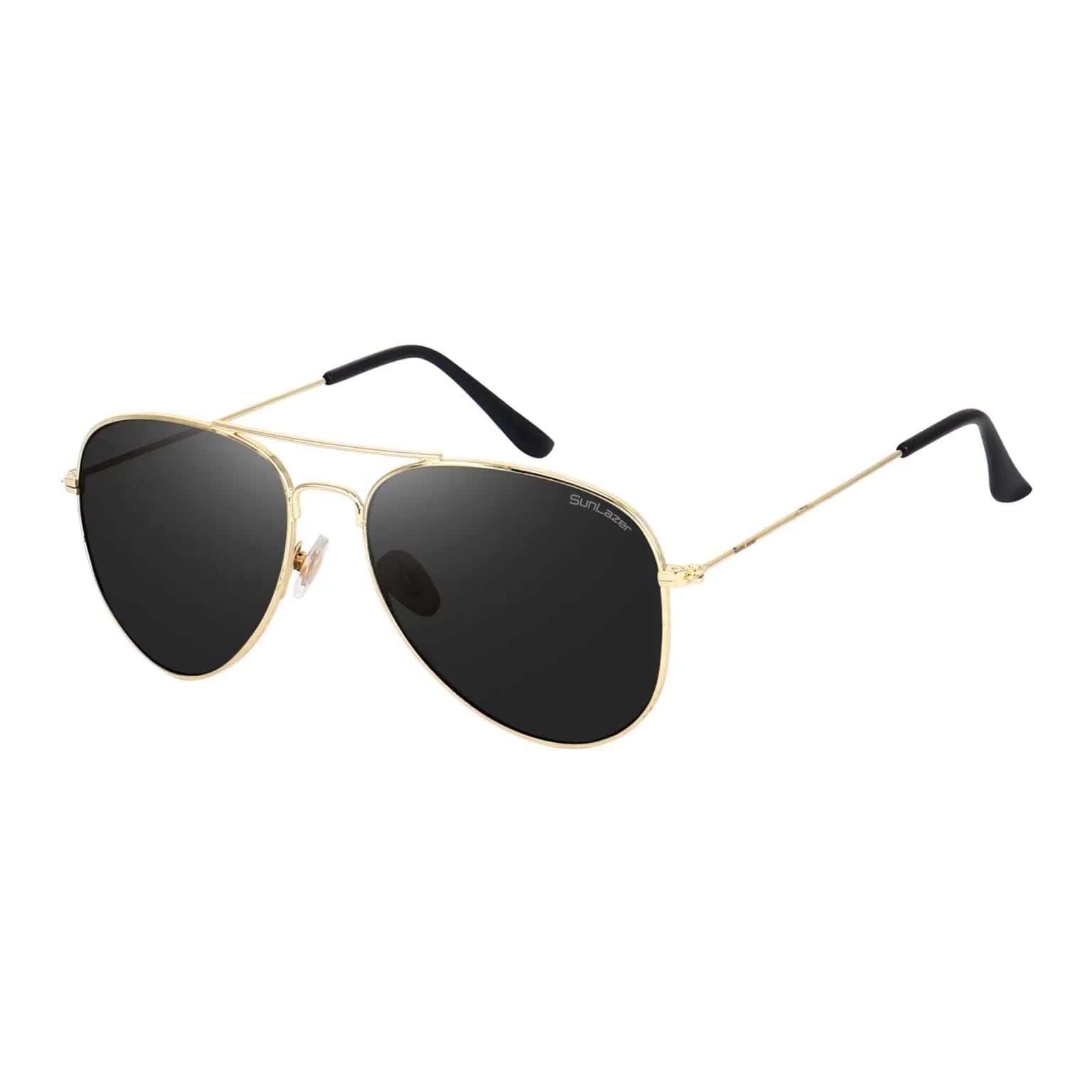 Aviator Sunglasses for Men & Women | UV Protected Stylish Metal Frame Sunglasses | Lightweight Pilot Style Eyewear for Driving, Outdoor & Casual Use-image-25