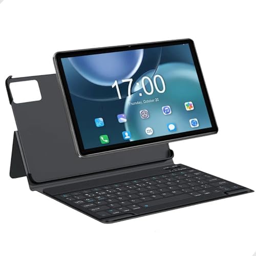 Tablet Android 13 10.1” 128GB - Teclado + Mouse + Capa – 6GB RAM,...