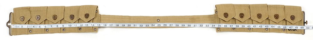 Amazon.co.jp: US M1923 M1 ガーランドカートリッジベルト カーキ