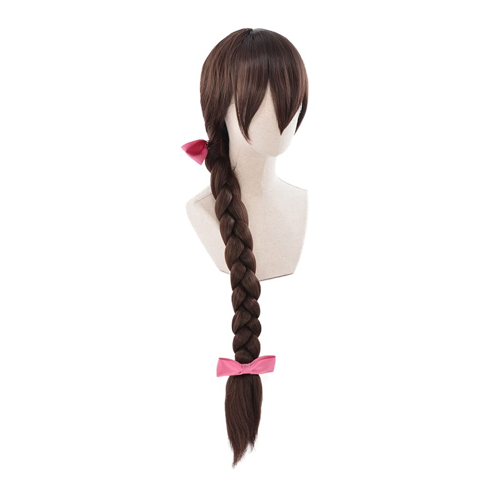 miccostumesWomen's Anime Cosplay Wig Long Synthetic Hair(Brown)