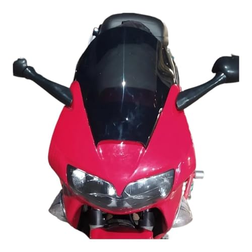 Windshield Deflector Motorcycle Windshield Windscreen Wind Deflector for VFR800FI VFR 800FI 800 FI VFR800 1998 1999 2000 2001 Double Bubble