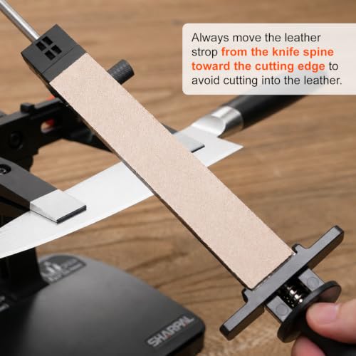 SHARPAL 2-Piece Leather Strop Plates