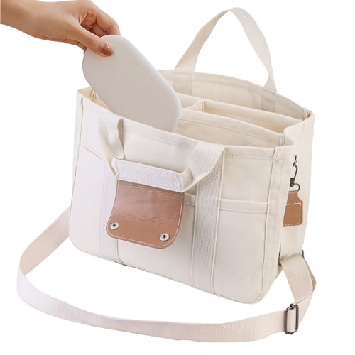Momy Tote Diaper Bag - Multi-Compartement Baby Travel Carrier, diseño amigable para cochecitos | Mochila espaciosa y bolsa para mujeres, madres y niñas, una solución de trans, , Se référer au