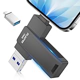 【業界革新！アプリ不要】usbメモリ ４in1 256gb 高速 Phone usbメモリー 回転式 iOS/Type-C/USB/Micro USB フラッシュメモリ 大容量 写真保存 スマホ データ バックアップ Phone/Pad/PC/Macbook/Android対応 外付けメモリ 容量不足解消 ブラック Phone 17/16/15/14/13/12/Pad Air各種対応