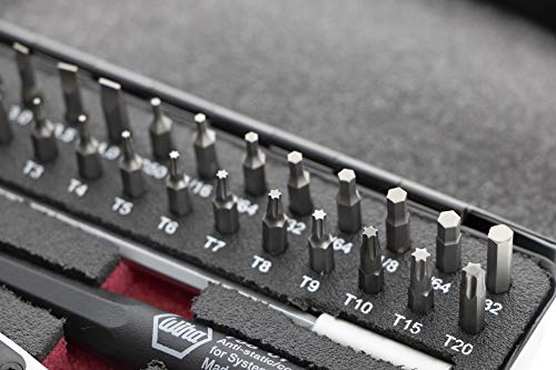 Wiha 75965 65 Piece System 4 Esd Safe Master Technician Ratchet And Microbits Set #TOP3