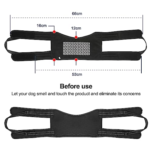 Ownpets Dog Support Harness Set, Support & Rehabilitation Sling with Adjustable Chest Strap,Assisted Strap & Hauling Cable - Image 2