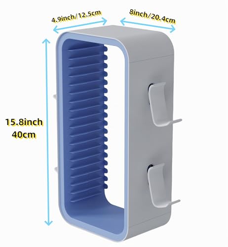 Miniatura 3 de Wigmoa Oyo-1 Torre De Almacenamiento Ps5 Xbox Switch Organizador Universal De 18 Piezas Soporte Para 4 Mandos Soporte Para Caja De Discos 40 Cm