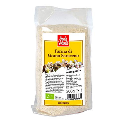 Baule Volante, Farina di grano saraceno bio, senza glutine, 400g