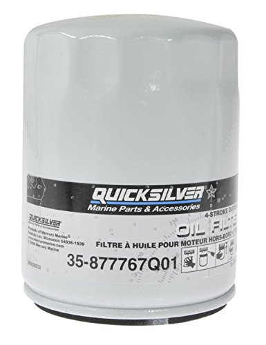 Quicksilver 877767Q01 Oil Filter for Verado Inline 4-Cylinder 135-200hp Outboards