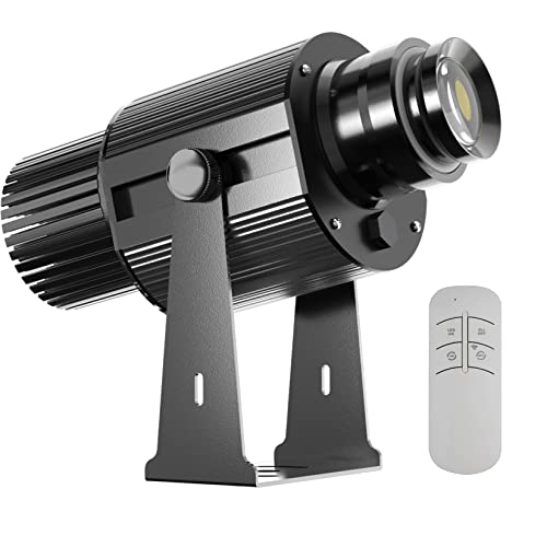 AHWZ LED-Logo GOBO-Projektor IP65 Im Freien Wasserdicht Mit Manuellem Zoom Für Firmenrestaurant-Speicher-Hochzeitsereignis-Werbeschilder,Outdoor,40W