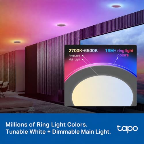 Image of Tapo Smart 6-Inch Recessed Downlight Kit L730-6 KIT(4-Pack), 1100LM