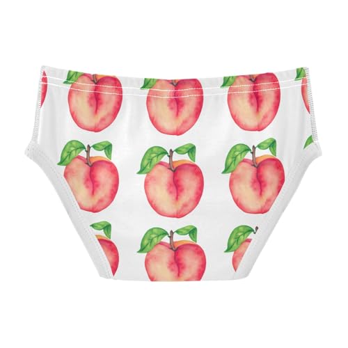 Watercolor Peaches Toddler Boy's Underwear 2T 202c14062