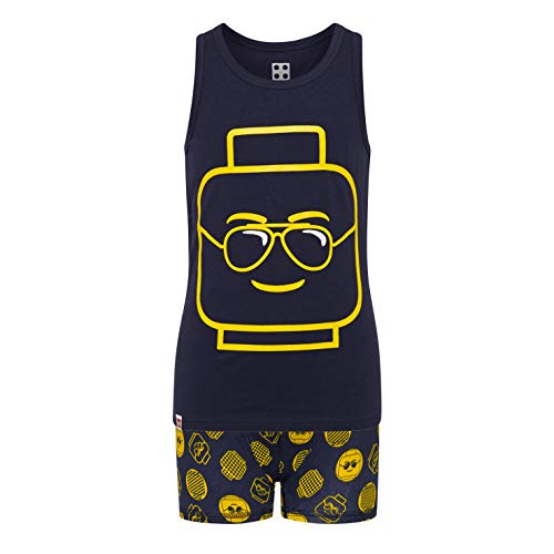 LEGO Wear CM Unterwäsche Set Coordinato Abbigliamento Termico, Blu (Dark Navy 590), 12 Anni Bambino