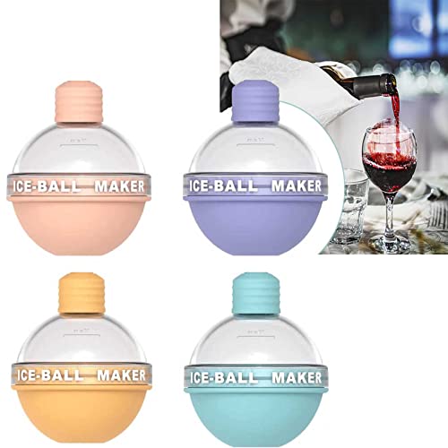 4 Pack Ice Ball Maker mold Cover