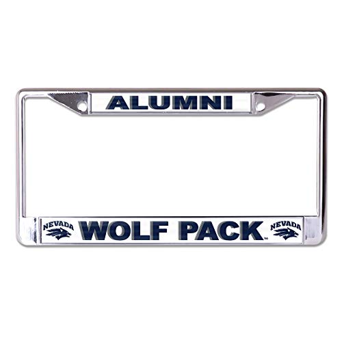 University of Nevada Wolfpack Alumni Chrome License Plate Frame