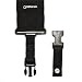 DiMarzio DD2800BK 3" Nylon ClipLock Guitar Strap Black w/Bonus LuluRock Pick (x1) 663334000254