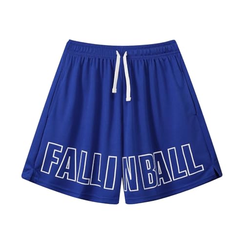 ORBU バスケットパンツ メンズ 星のパターン柄 スポーツ アメリカン メッシュ 短パン 無地 ウェア ランニング トレーニング ショートパンツ ポケット付き ウエスト 調整可能 速乾 通気
