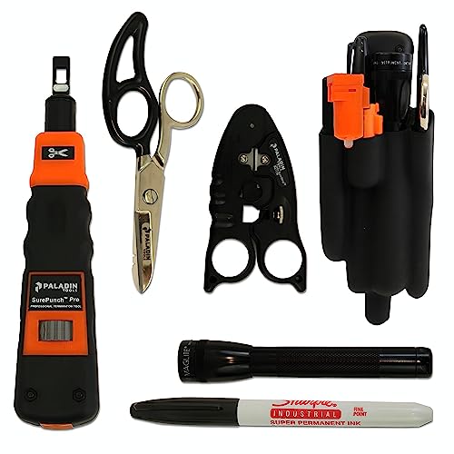 Paladin Tools Pa4941 antidérapant avec manche ergonomique pour câblage stable