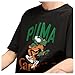 PUMA Mens Carrots X Graphic Crew Neck Short Sleeve Casual Tops Casual - Black - Size L