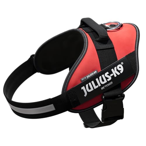 Julius-K9, 16IDC-R-2, IDC-Powergeschirr, Hundegeschirr, Größe: XL/2, rot