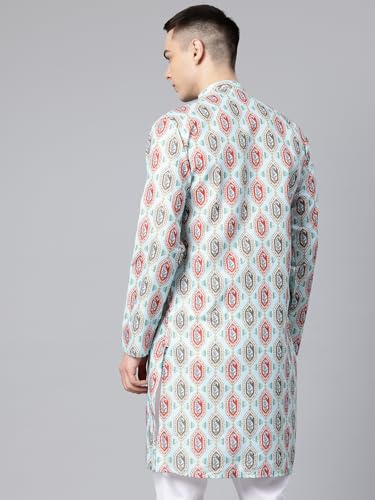 Image of Luxrio Kurta Set for Men Cotton Blend Kurta with Pyjama Set Ethnic Set