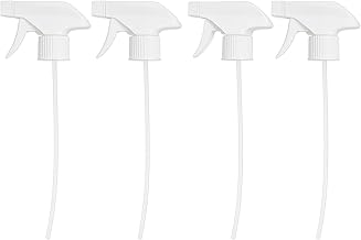 Spray Trigger Nozzle for Bottle/Set of 4 / White