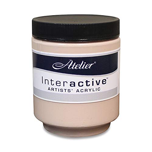 Chroma Atelier Interactive Acrylic - 250 ml Jar - Toning Grey Pink