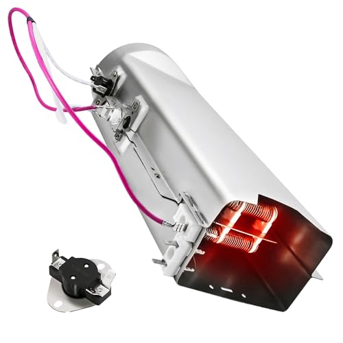 Semzohc Dryer Heating Element Kit Fit for L.G Dryer DLE5955W DLE2301R DLEX3370W DLEX3470V DLE1501W DLEX3070W DLE5977S DLE5977B DLE5955G DLE4970W DLEX3360W DLE2140W DLE0442W DLEX8100V DLEX8000W