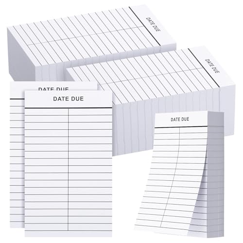 Languettes autocollantes à 2 colonnes Faccito x500 pour fiches de bibliothèque 7,6x12,7 cm