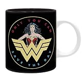 Capacidad estándar (320 ml) ABYstyle - DC Comics - Taza - 320 ml - Wonder Woman Retro