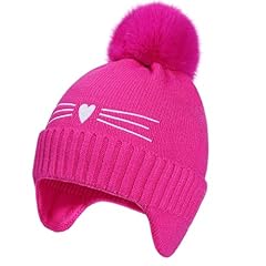 Cat Design-hot Pink(fleece Lined )