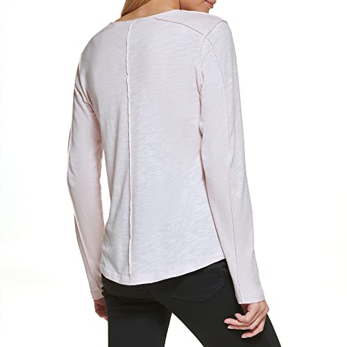 Image of DKNY Women's Crewneck Long Sleeve Layering Top