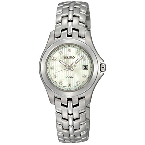 [ZCR[]Seiko rv Diamonds Bracelet Mother-of-pearl Dial watch SXDC11 fB[X [sAi]