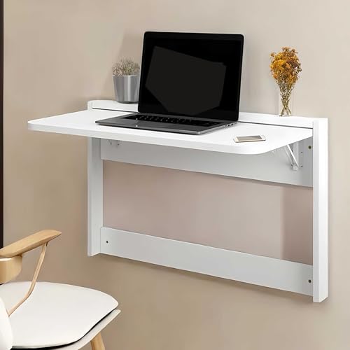 Table à manger murale pliable pour optimiser l'espace des petits appartements