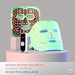 LED Face Mask Light Therapy, Red Light Therapy for Face, 324 LEDs and 4 Modes Light Therapy Mask, Infrared Face Mask Light Therapy and Red & Blue Dual-Light for Wrinkles, Fine Lines and Blemishes - Image 2