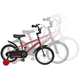 MarKnig Freestyle Kids Bike for 3-12 YRS, 14 Inch Boys Girls Children Bicycle with Training Wheels,