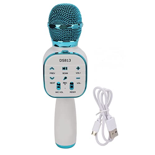 Microfone Bluetooth, microfone sem fio de bom equilíbrio de frequência com vários métodos de reprodu