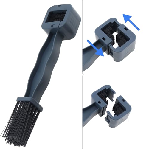 Windance Chain Gears Maintenance Cleaning Brush for Motorcycle Bicycle Scooter Tricycle Mountain Bike, Flywheel Toothed Disc Cleaner Washer Tool (5PCS)