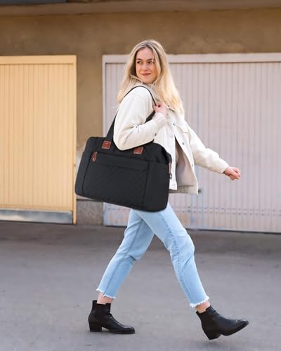 Travel Duffle Bag, Waterproof Weekender Overnight Hospital Bags for Women Men with Toiletry Bag Lightweight Carry on Personal Item Duffle Gym Bag for Travel, Airplanes, Sports2