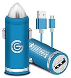 Viene con un cable de sincronización de datos trenzado de nailon micro USB duradero