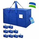 📦 [FINI LES CARTONS QUI CRAQUENT] – Sacs XL 91L Ultra-Robuste Passez au Sac de Déménagement Grand Format XL 91L [Lot de 10]. Cette Alternative aux Cartons Déménagement & Moving Box supporte 20kg. Imperméable et indéchirable, il protège mieux que le carton l'humidité, la moisissure et les déchirures lors du transport ou du stockage longue durée.