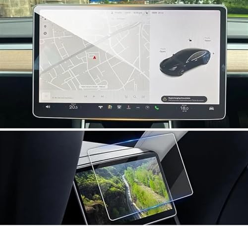 Protector de pantalla para Tesla Model Y adiós roturas cristal templado trasero