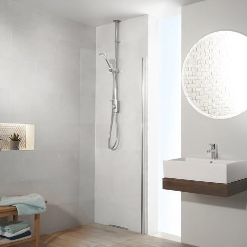 Aqualisa VSQ.A2.EV.23 Visage Q Smart Shower Exposed with Adjustable Head - for Gravity Pumped Systems