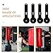 FRCOLOR Boxing Bag Base Legs Replacement Set with Stable Suction Cups, Retractable Freestanding Extended Legs for Adult Punching Bag Stand, Home Training Floor Anchor Accessories