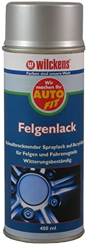 Wilckens AutoFit Felgenlack Silber 400ml Acryl-Basis