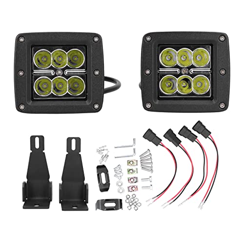 Kit de montage de 2 lumières LED sur support de pare-chocs F-450 et Excursion fiable