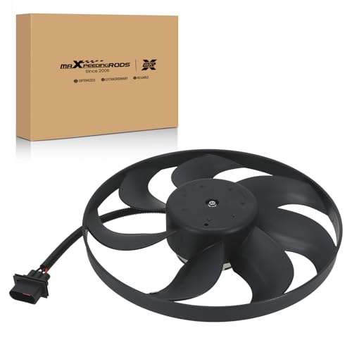 Image of maXpeedingrods 345 MM Radiator Cooling Fan Driver Side for Volkswagen Beetle 1999-2006, 6QD959455 1C0959455 6N0959455L