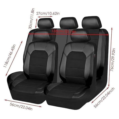 Housses de siège auto en cuir VW Polo 6 VI étanches